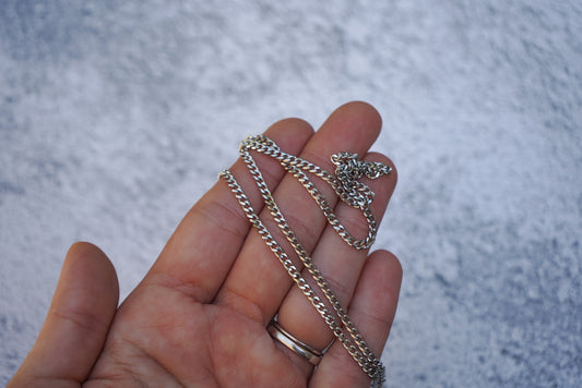 3.6 mm Miami cuban stainless steel chain