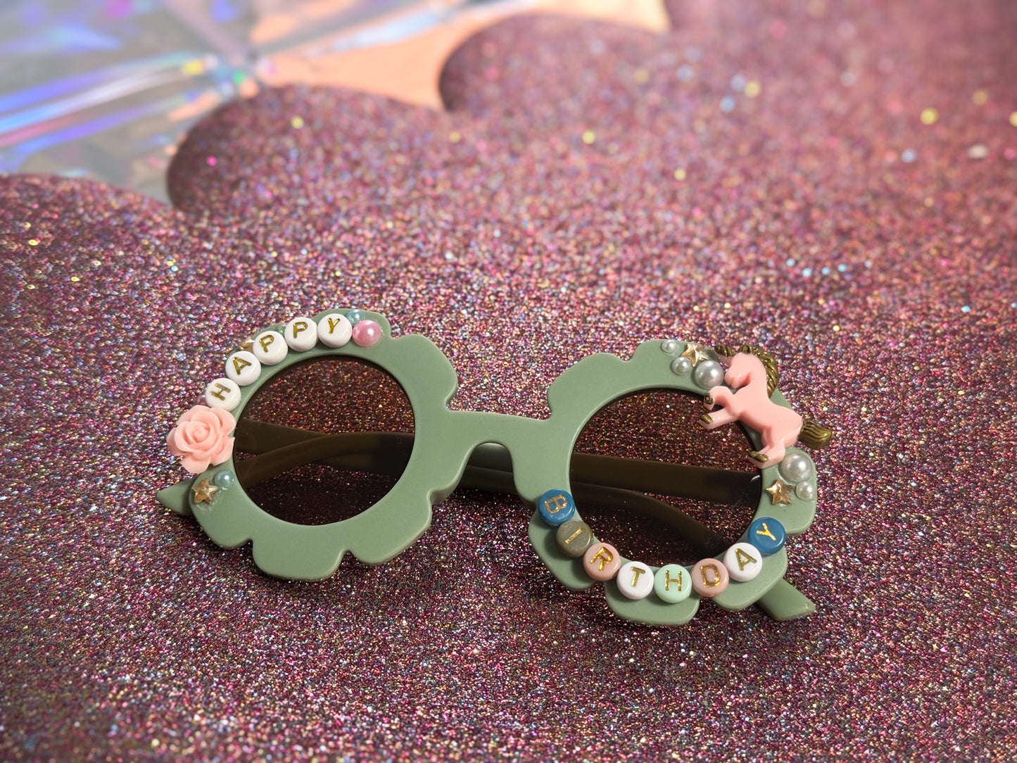 Happy birthday unicorn sunnies