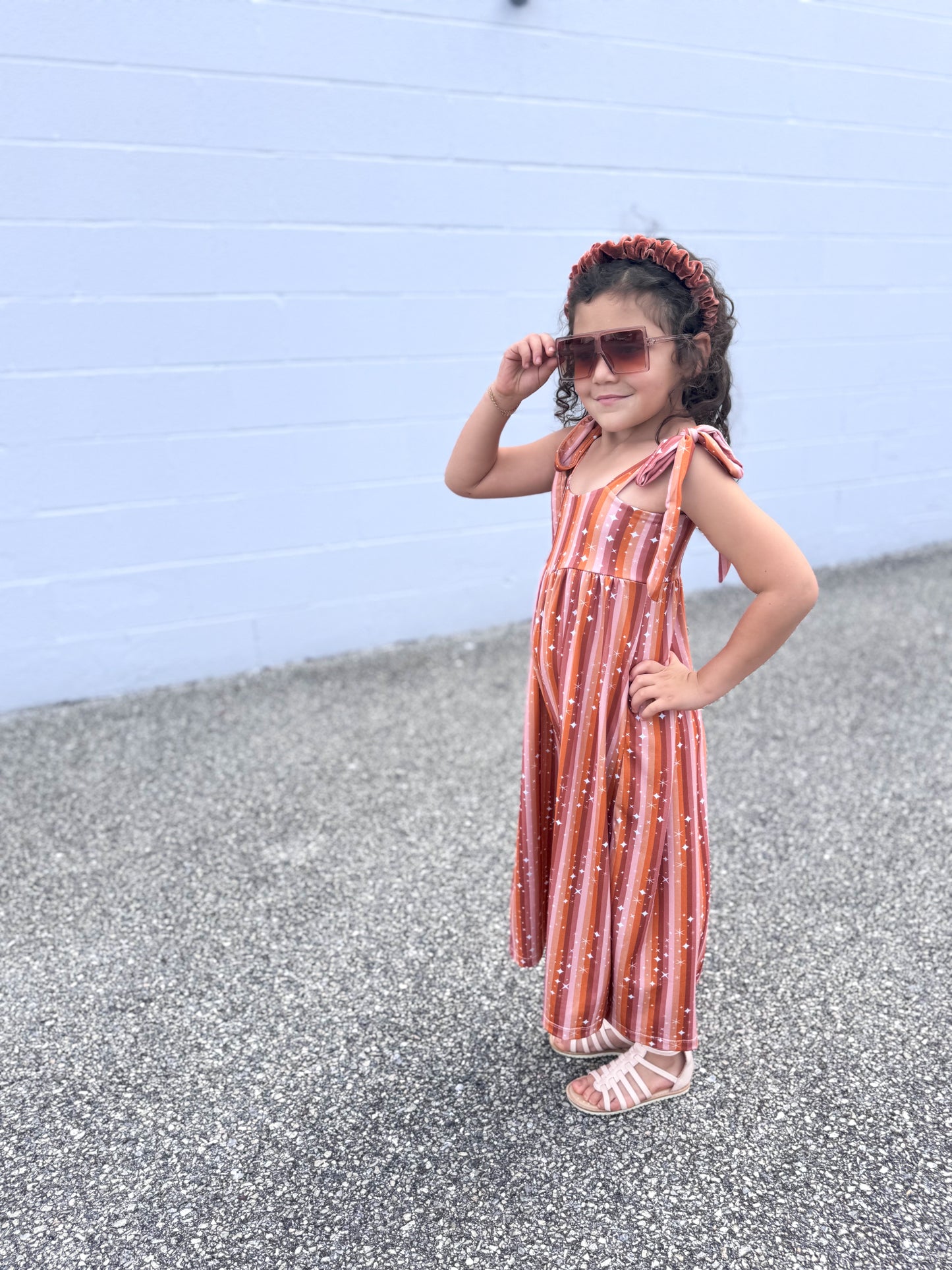 Oversized brown shades