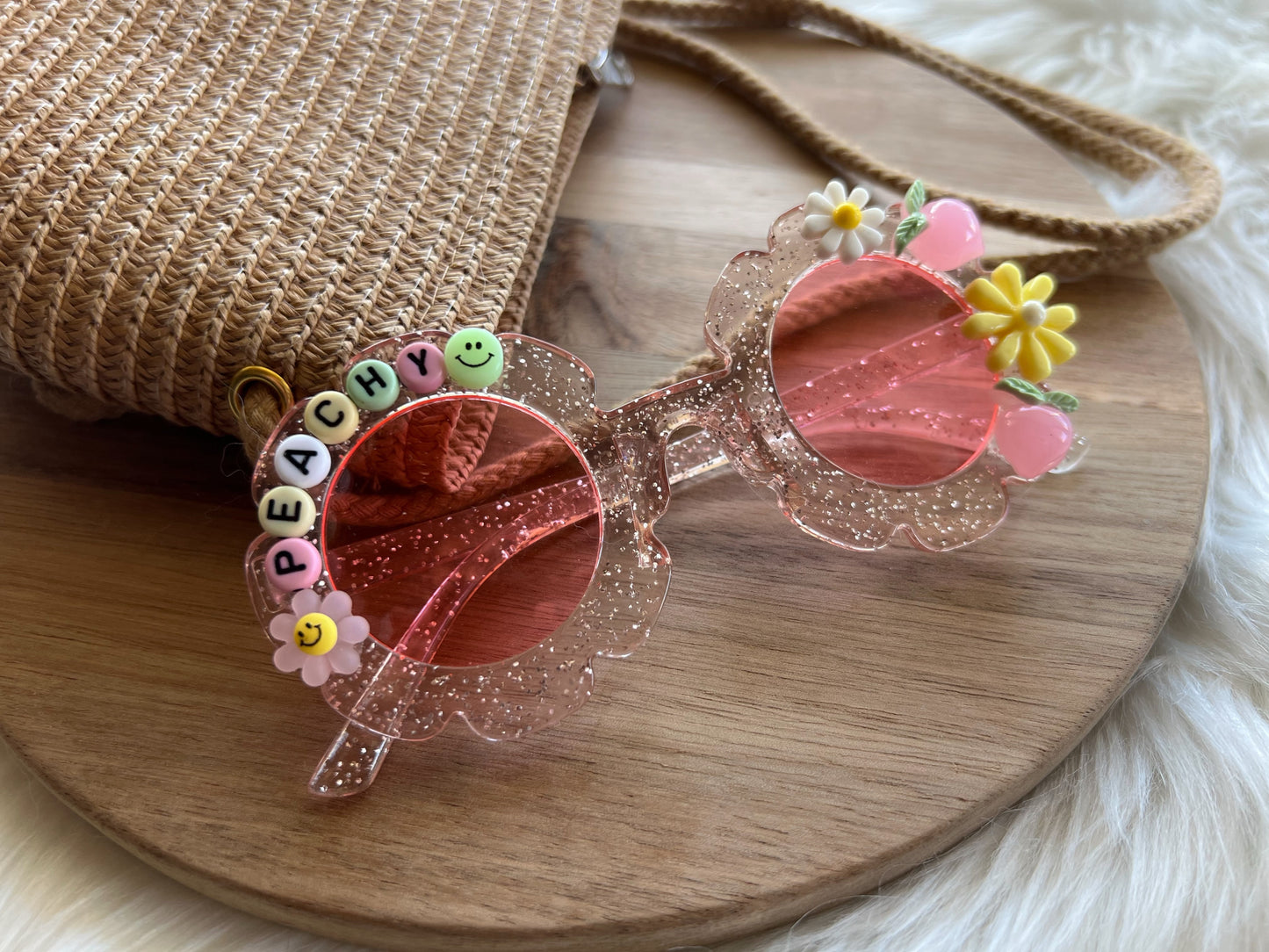 Peachy flower sunnies