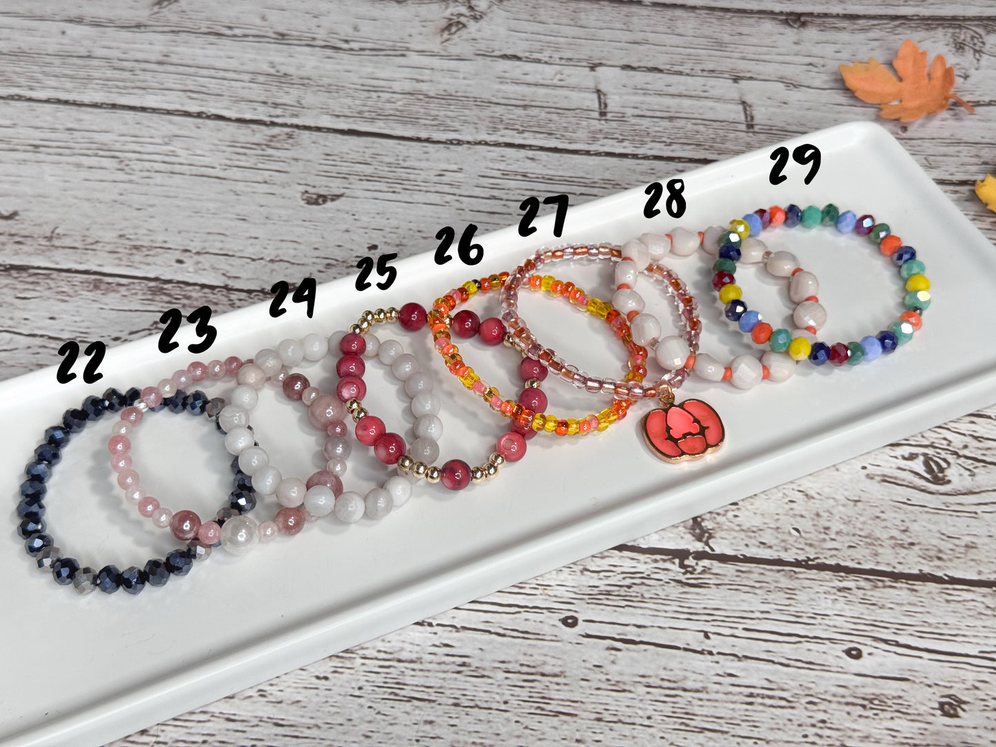 Sweater Weather girl’s mix & match bracelets