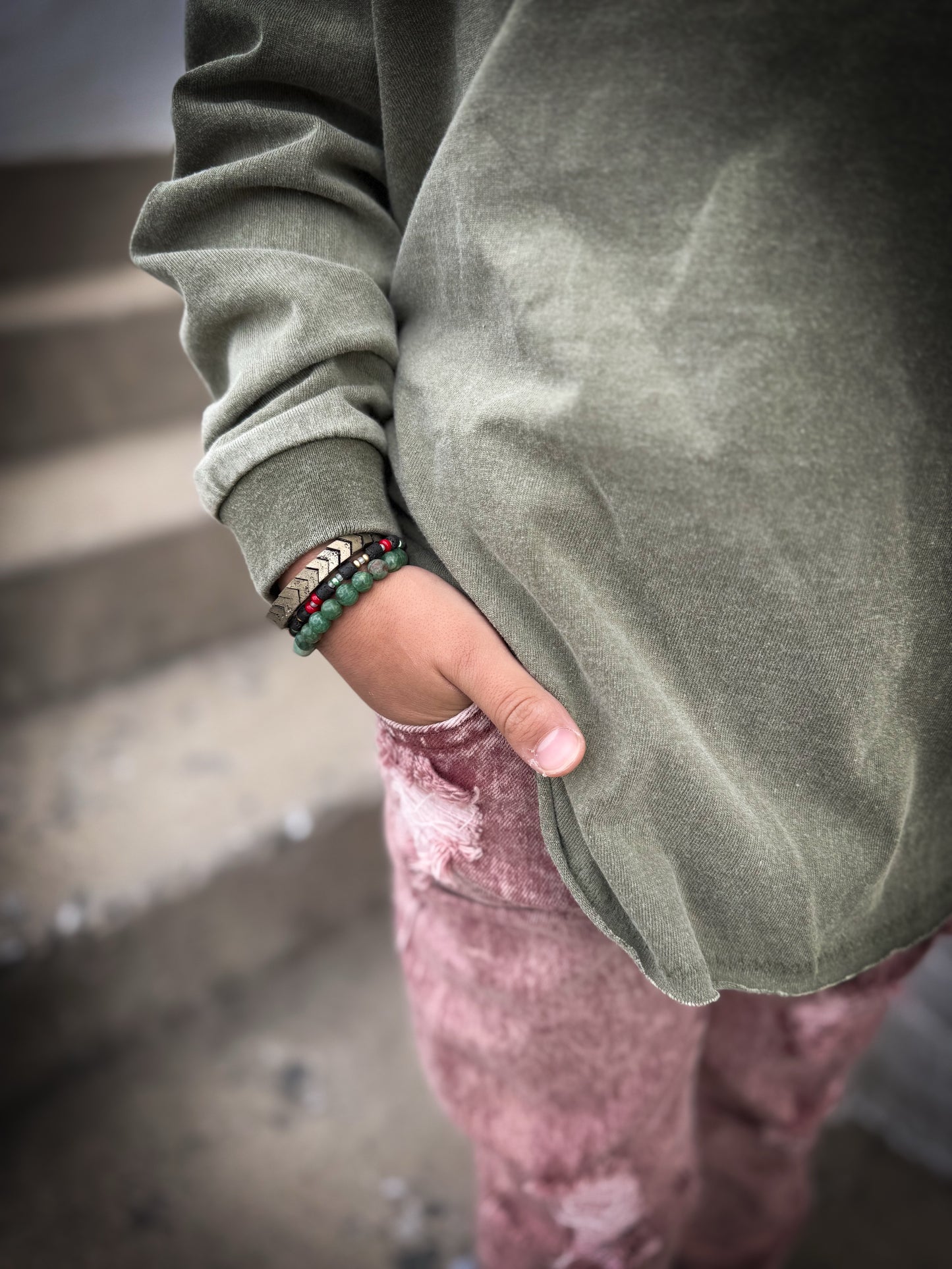 Men’s Holiday mix & match bracelets