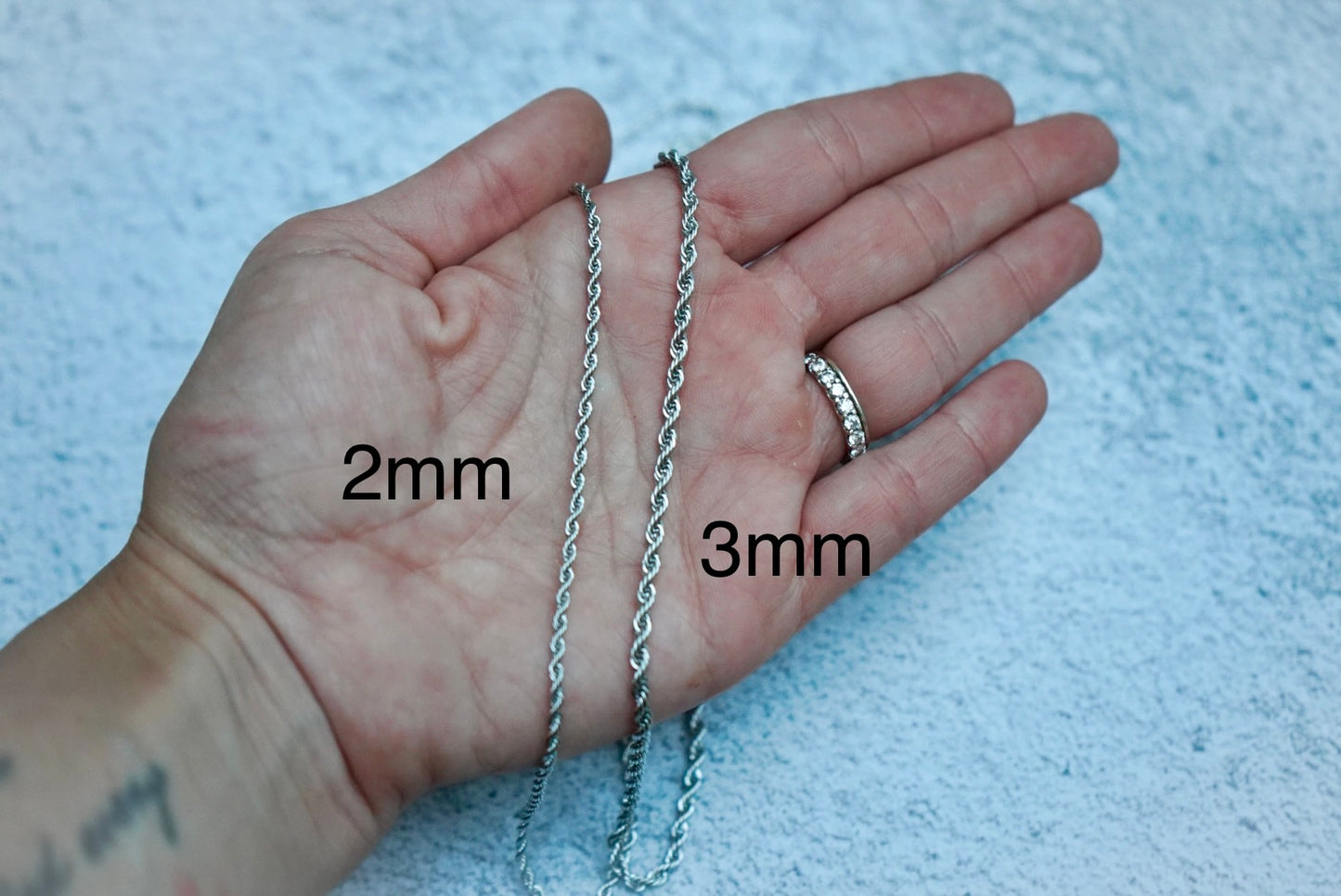 3mm Stainless twist rope