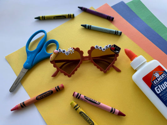 Scallop heart “grade level” sunnies