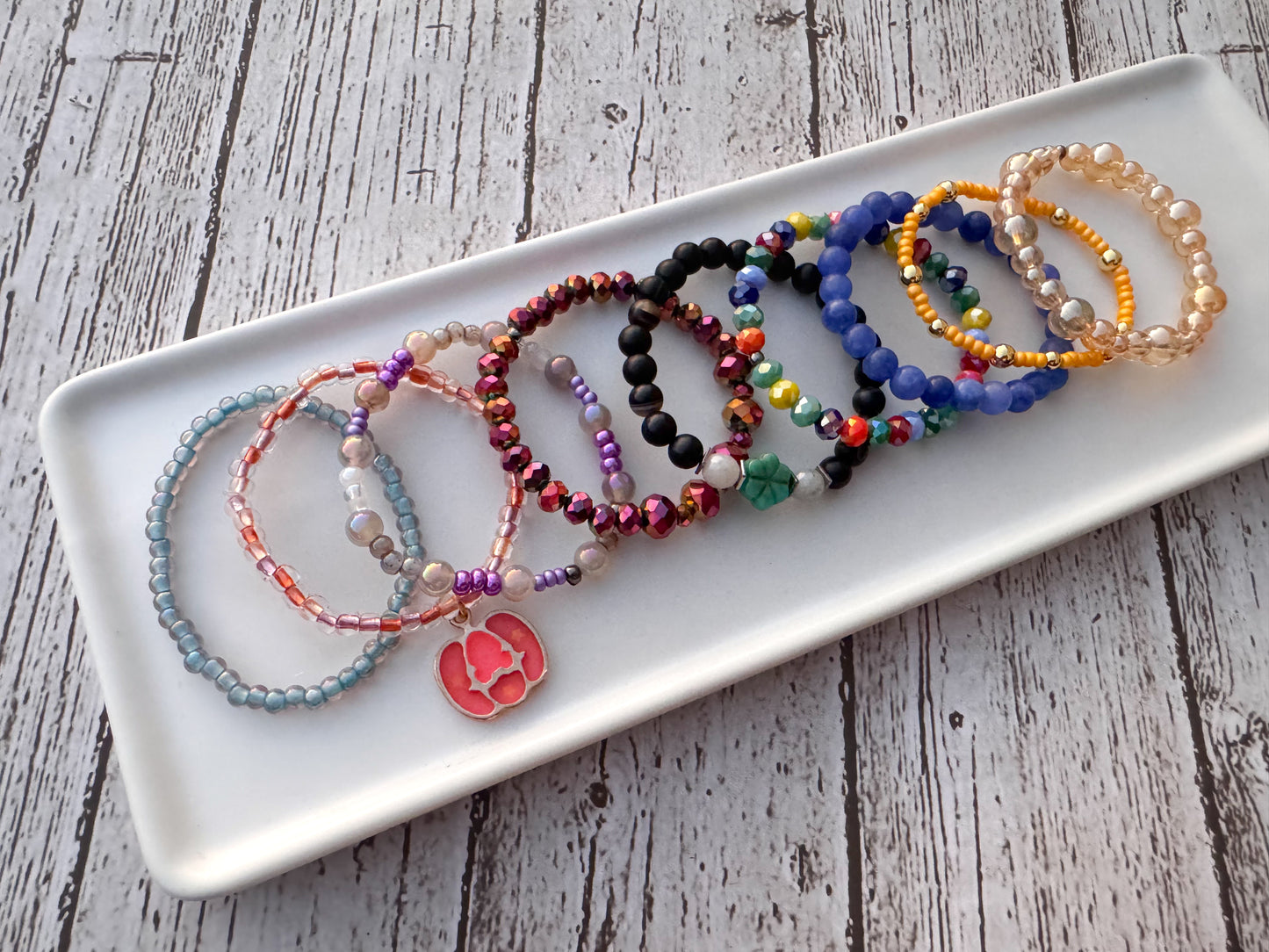Sweater Weather girl’s mix & match bracelets