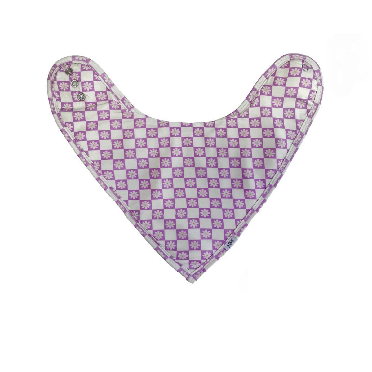Fletch brand retro floral bib