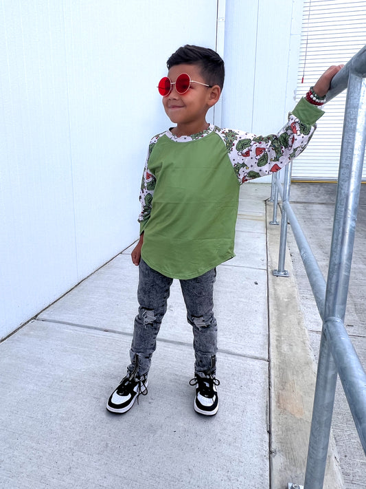 Red polarized retro round