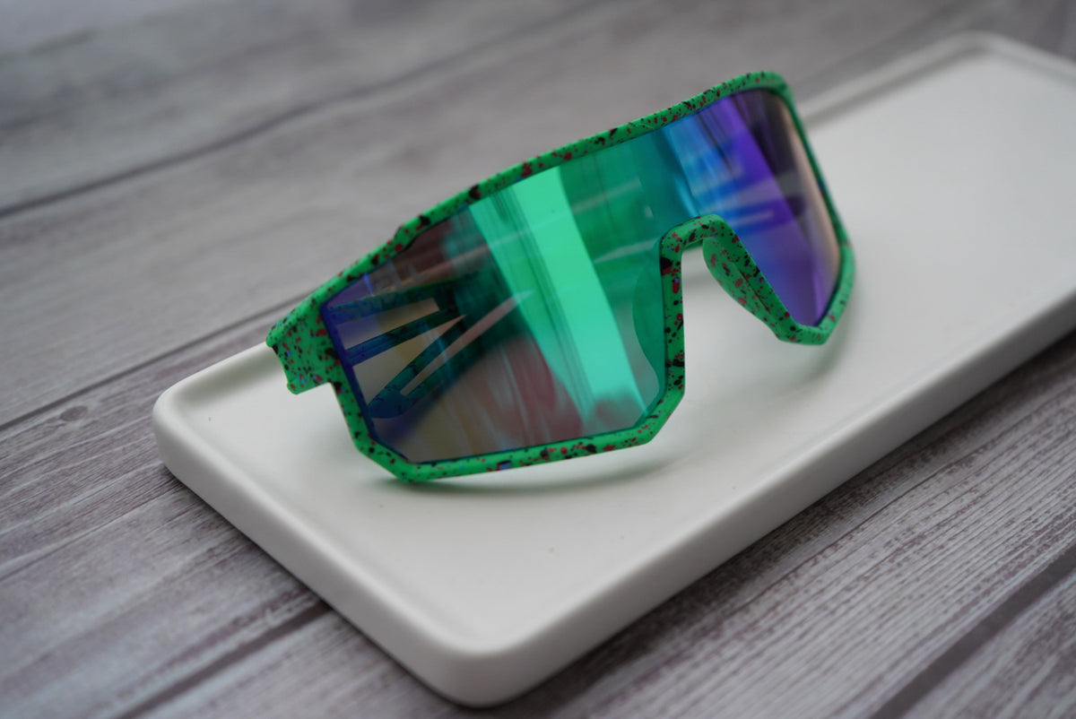 Large youth UV400 polarized cycling sunnies