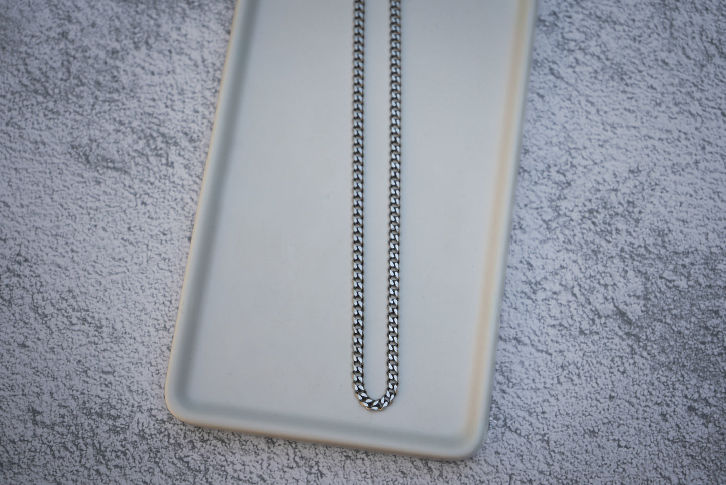 3.6 mm Miami cuban stainless steel chain