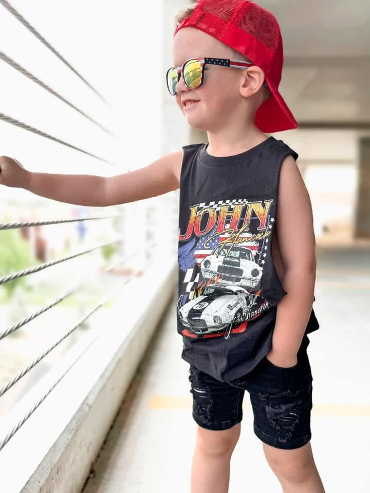 Kid’s rugged flag sunnies