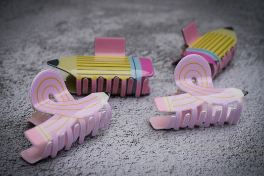Pencil claw clips