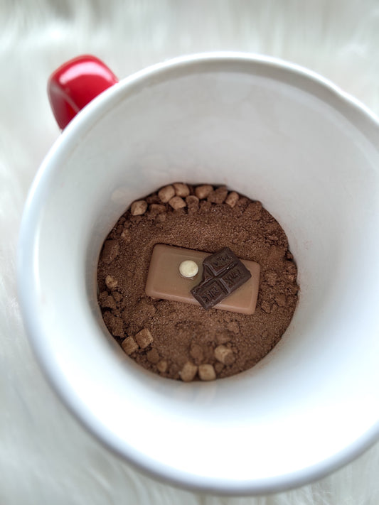 Hot chocolate resin clip