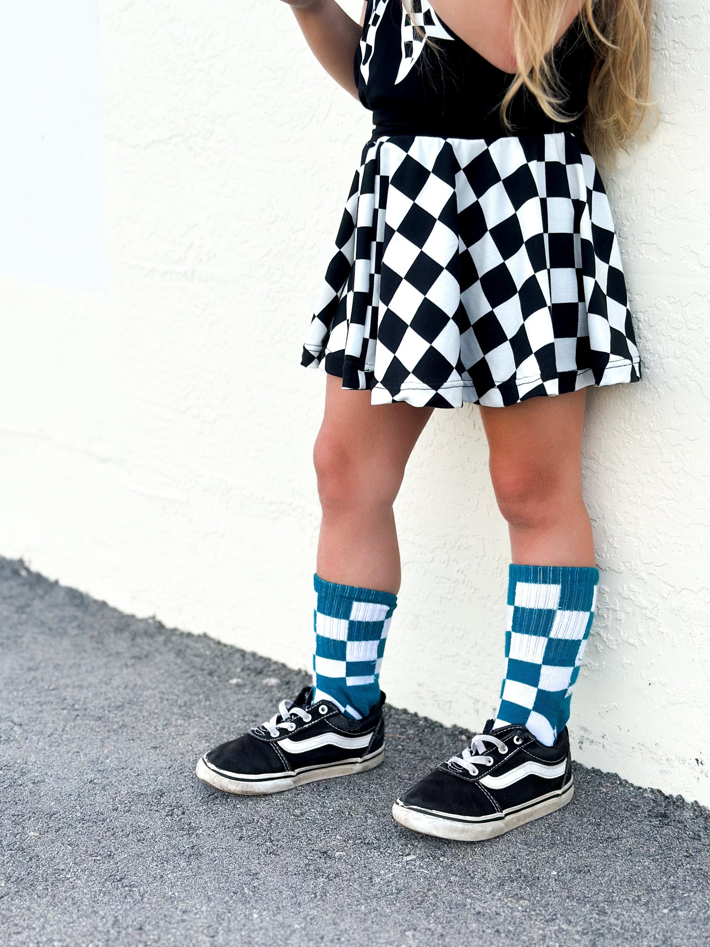 Teal Check