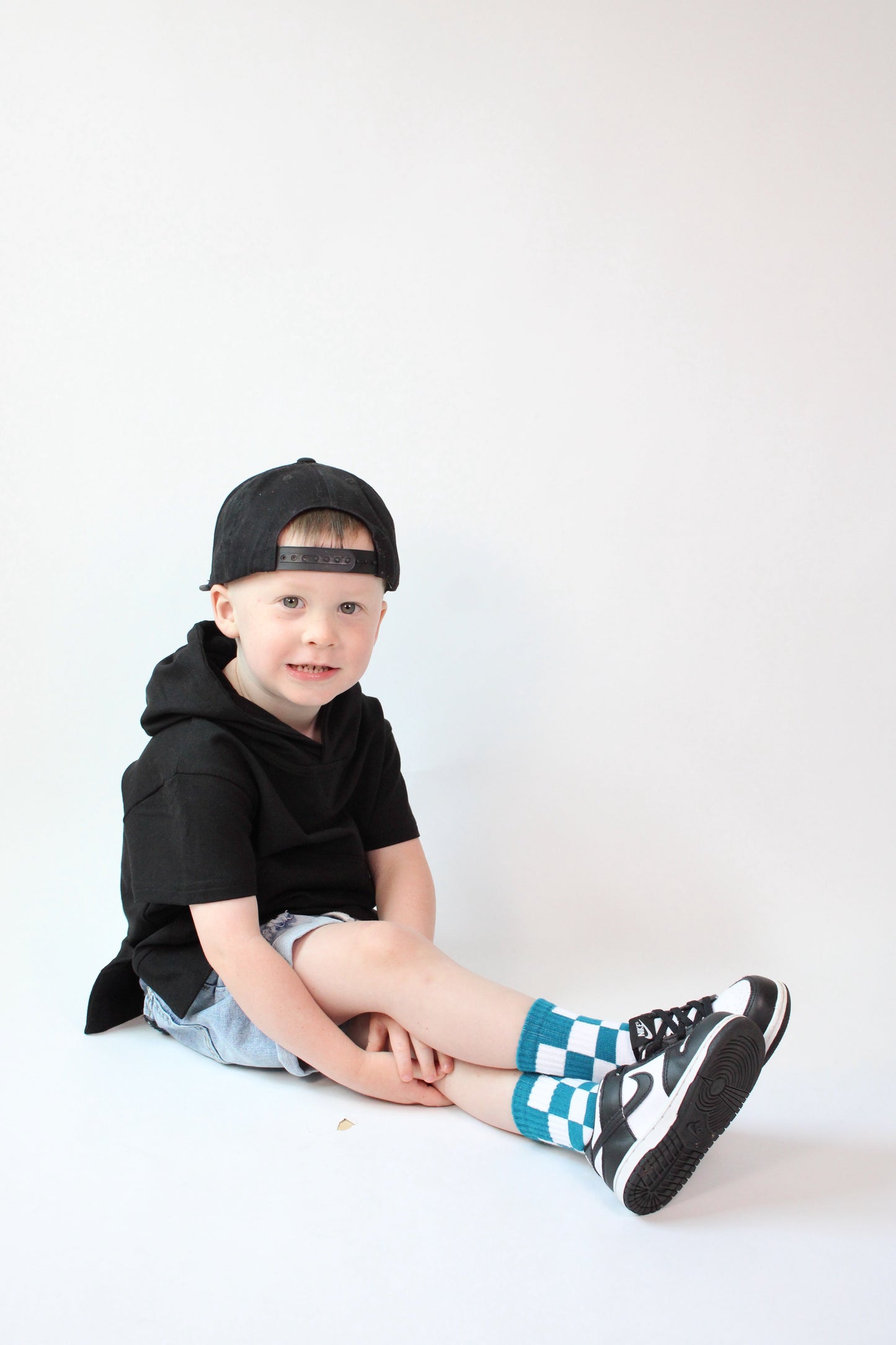 Teal Check