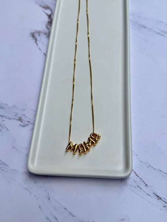 MAMA bubble necklace