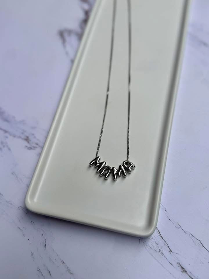 MAMA bubble necklace