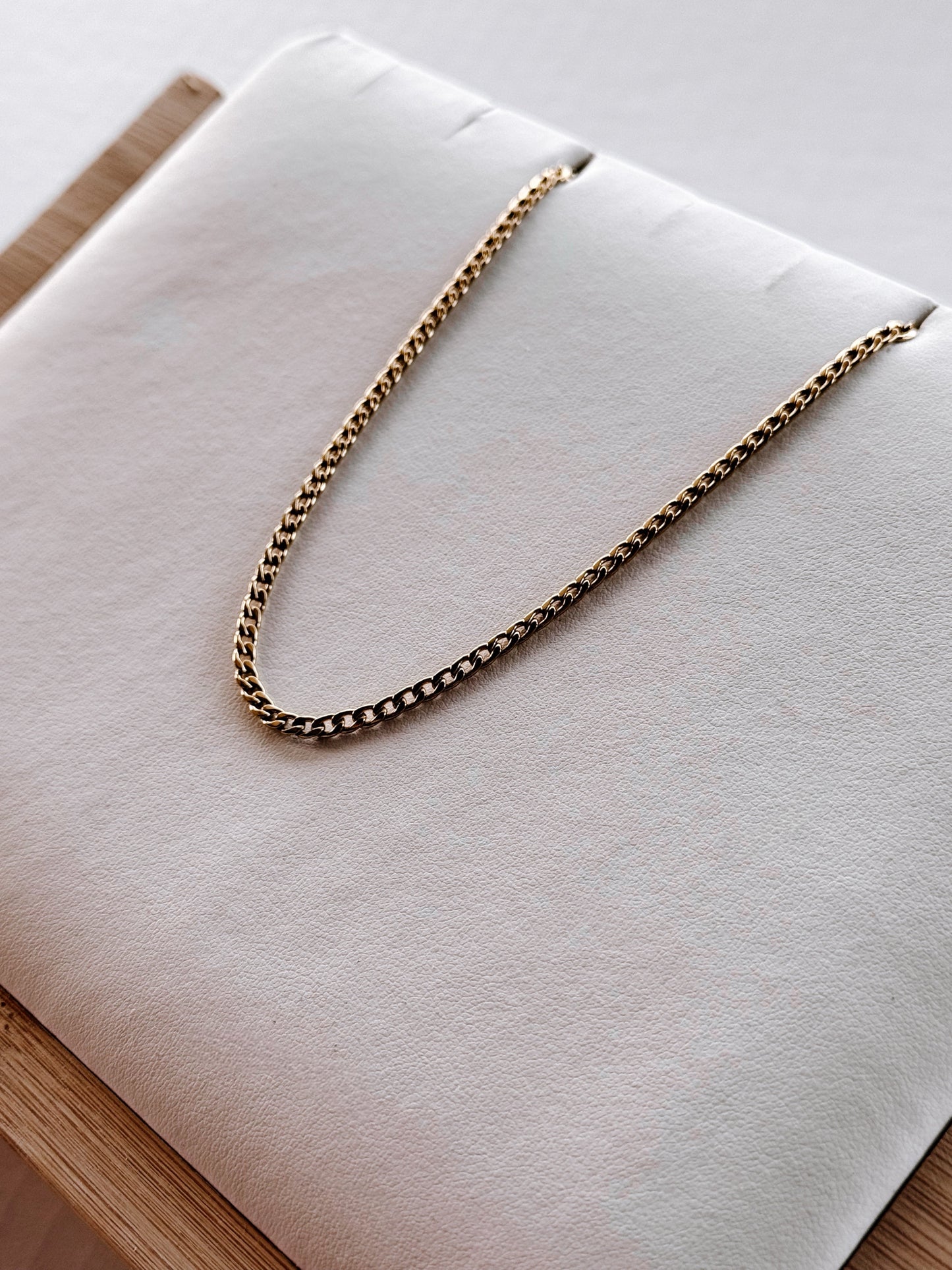 3.6mm Gold Plated stainless Miami Cuban