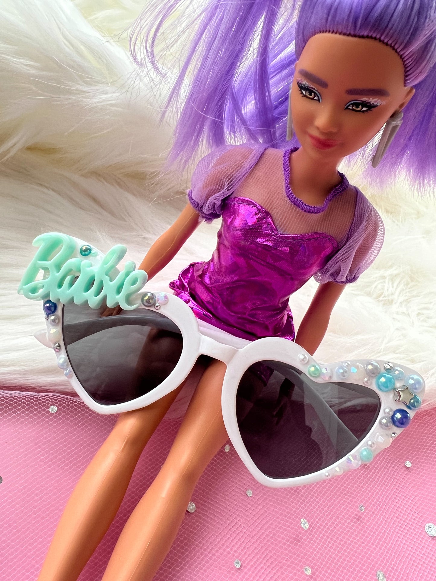 Blue bling doll w/ or without kid’s name