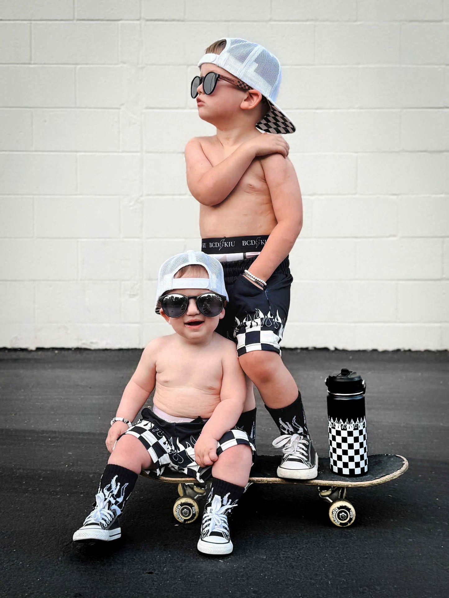 Flame Checkered KIUxBCD mix & match