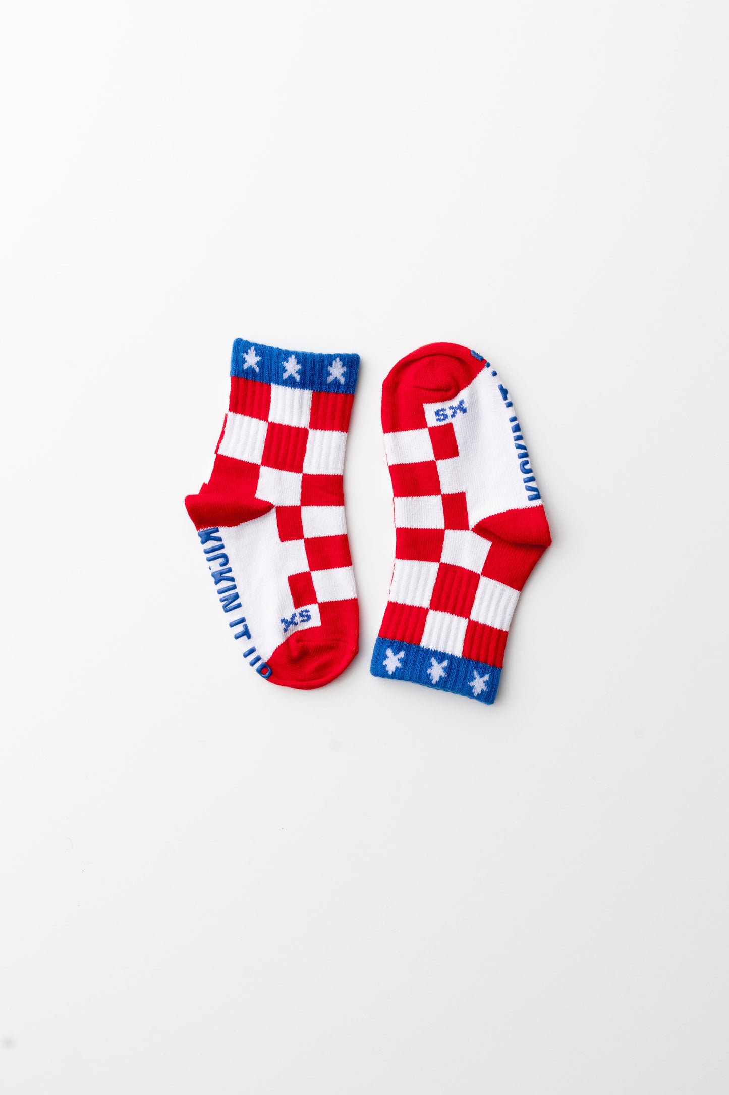 Red white & check