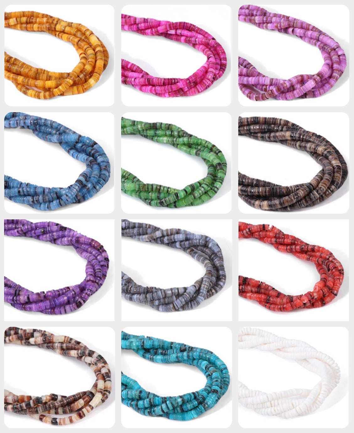 Coco CROSS shell surf necklaces