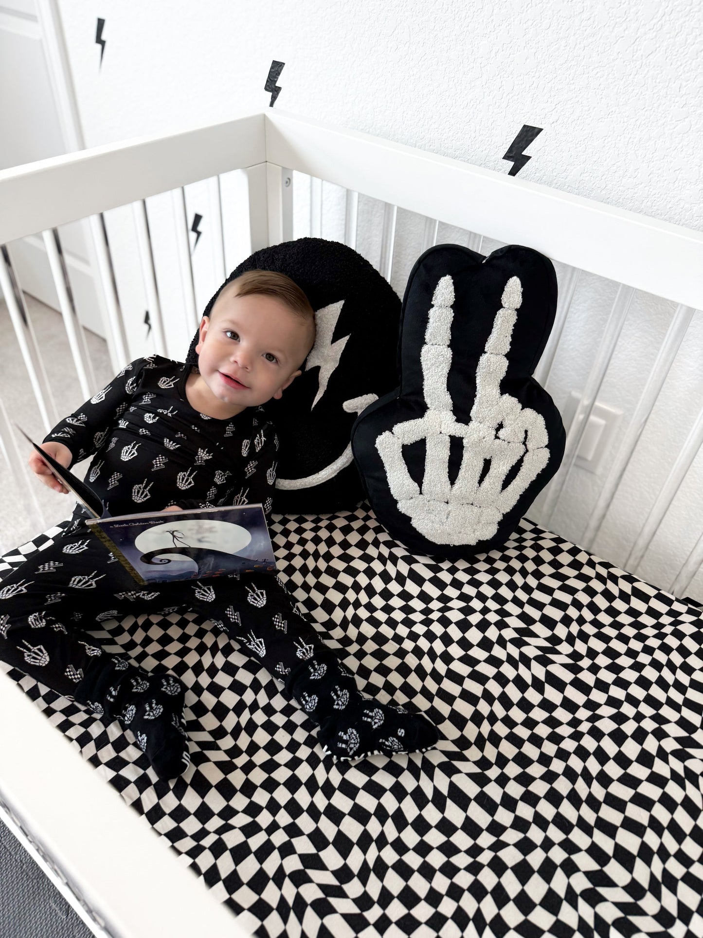 Skelly Plush Pillow