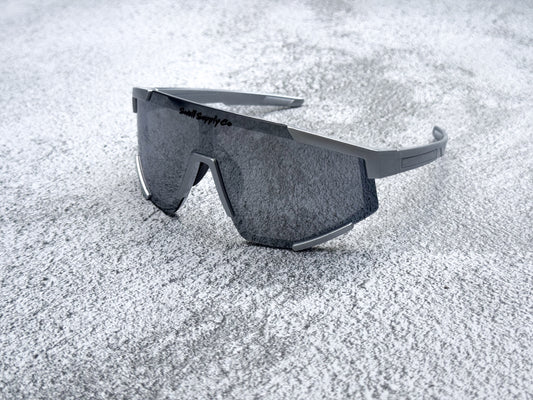 Adult silver cycling sunnies