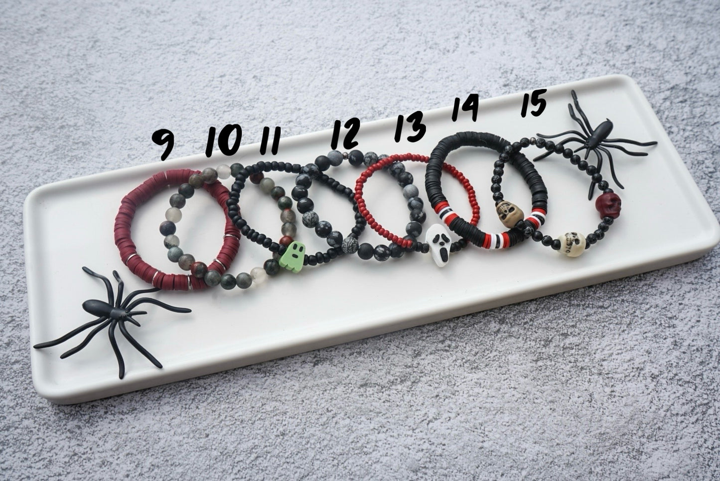 Spooky bro’s mix & match bracelets