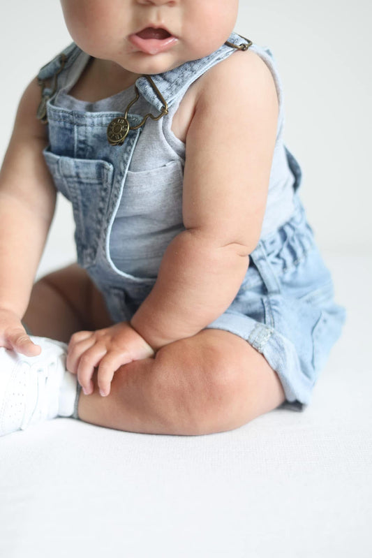 Little Bipsy 18/24 month grey tank onesie