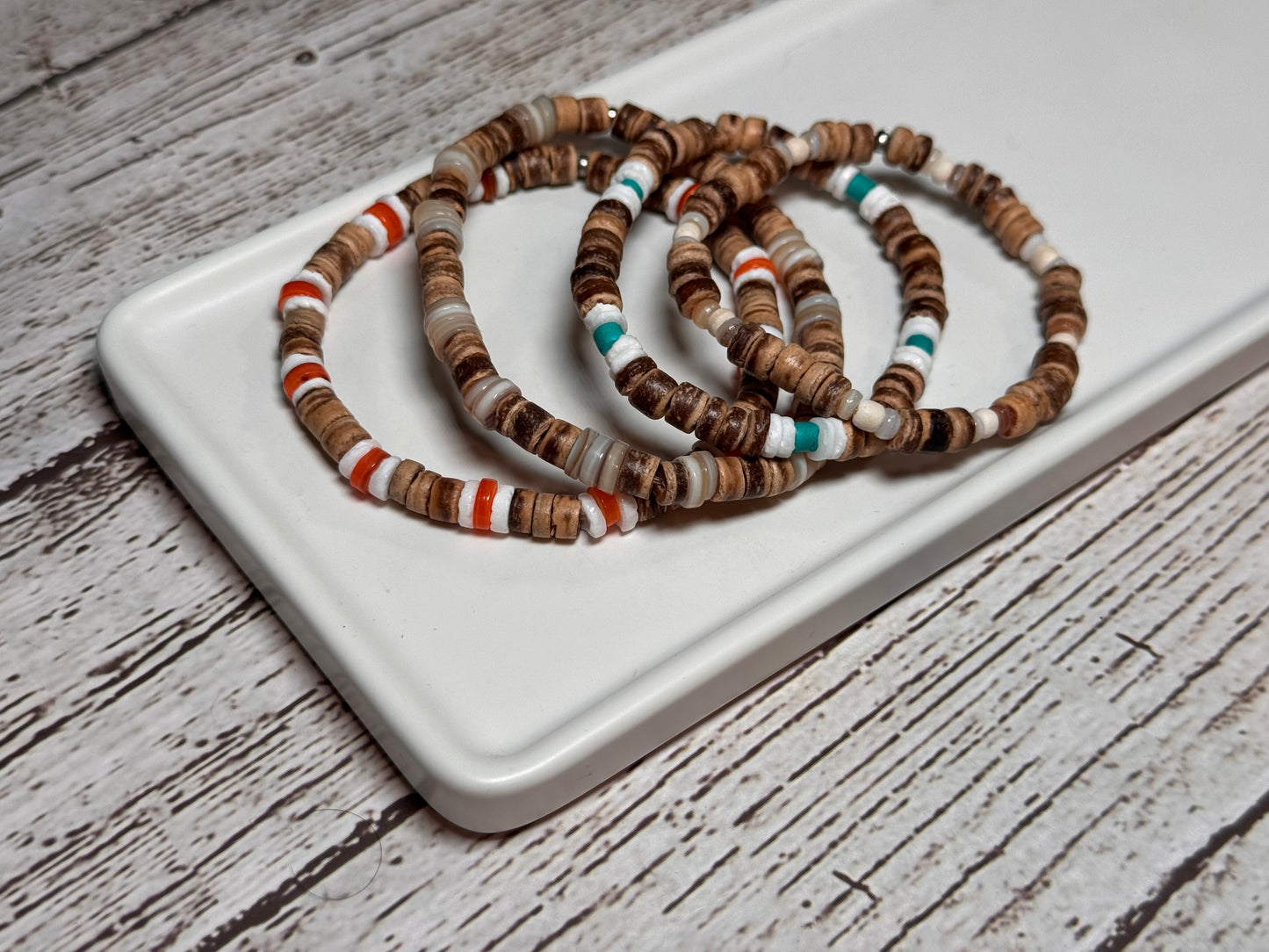 Coco shell bracelets