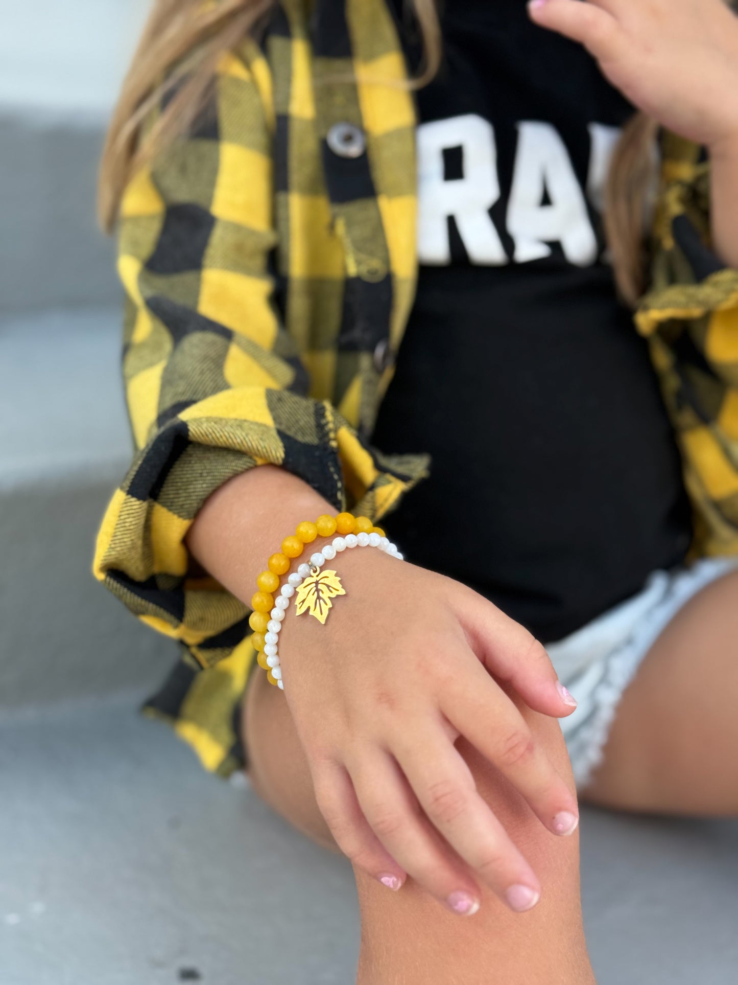 Sweater Weather girl’s mix & match bracelets