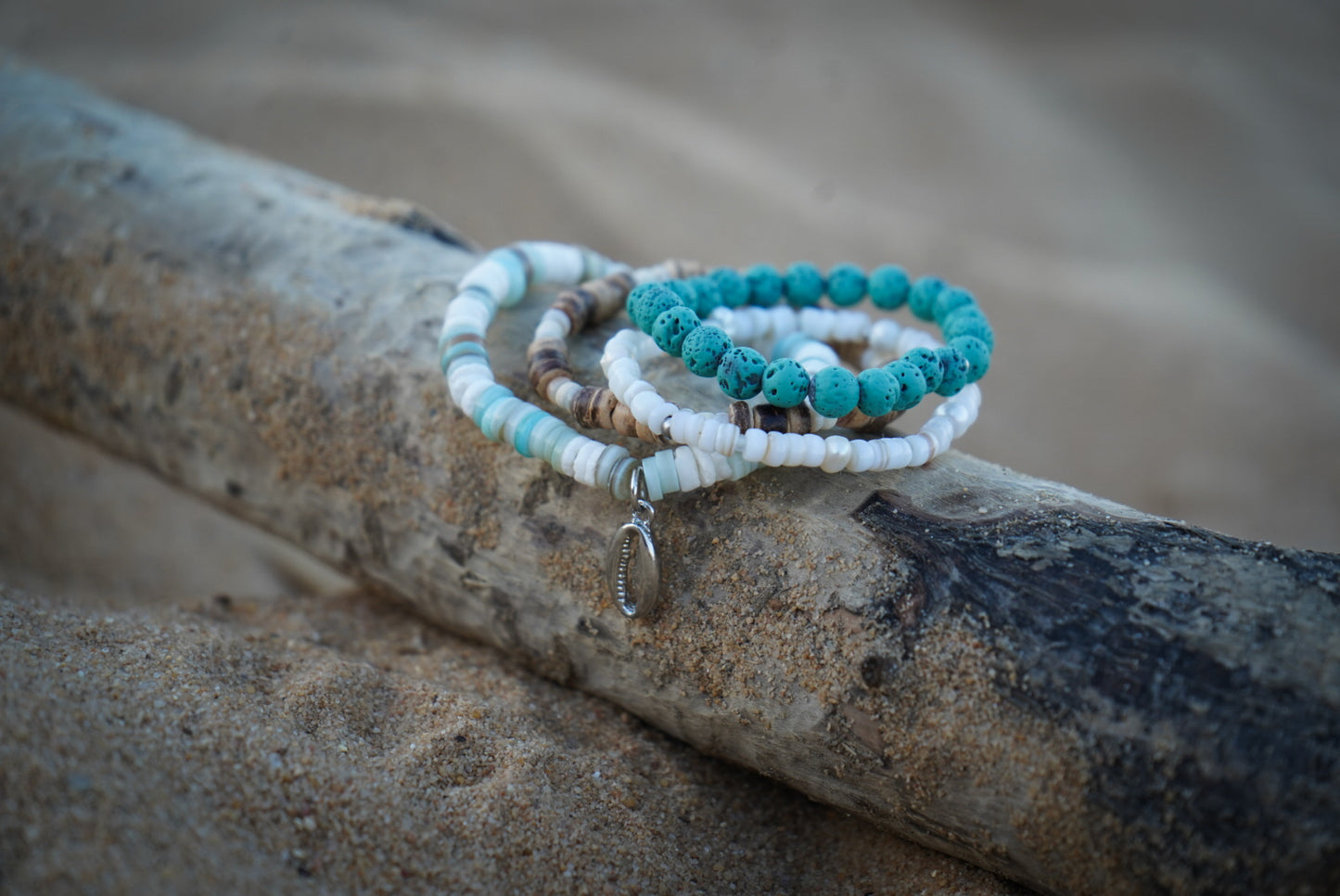 Salty beach set of 3