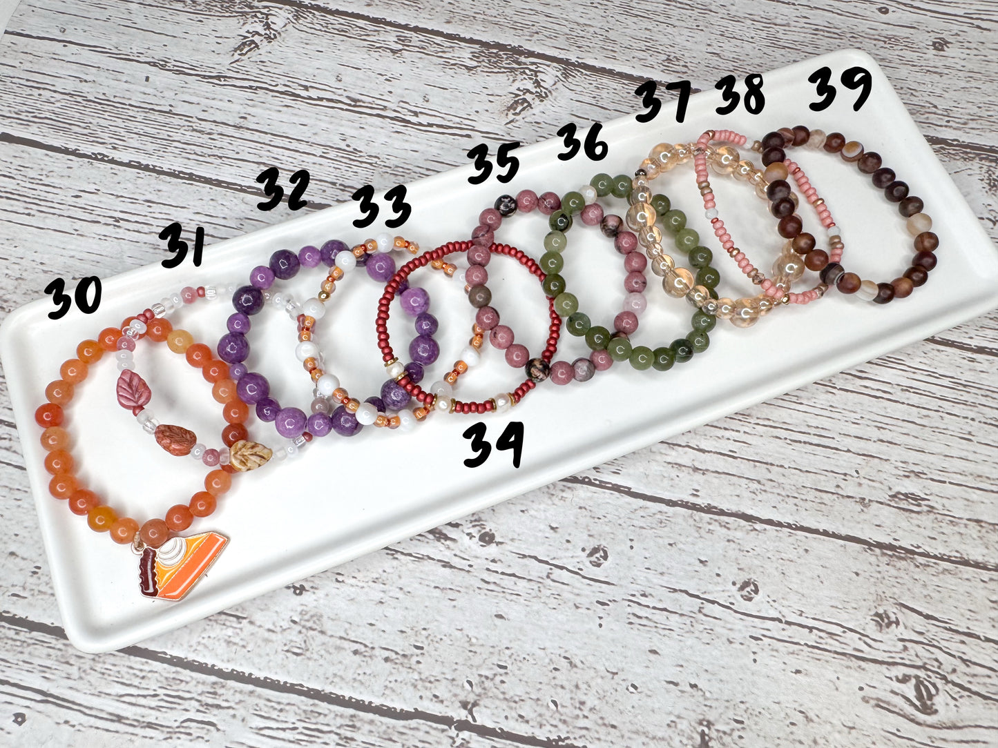 Sweater Weather girl’s mix & match bracelets