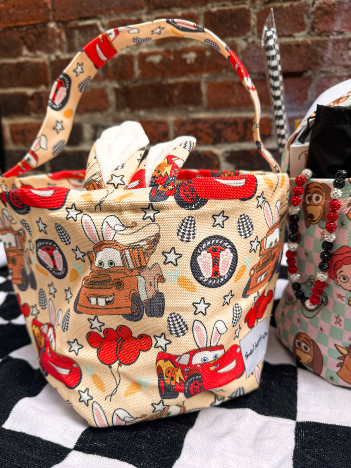 Bunny Ear Easter baskets (ready to ship!)