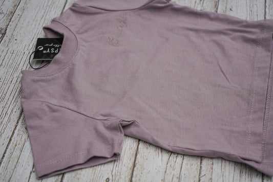 Little Bipsy 3/6 months “beautiful” wisteria tee