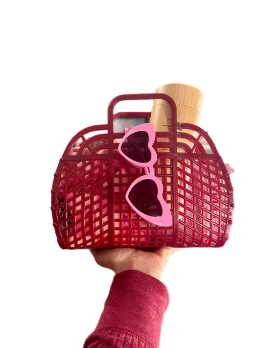 Red jelly bags