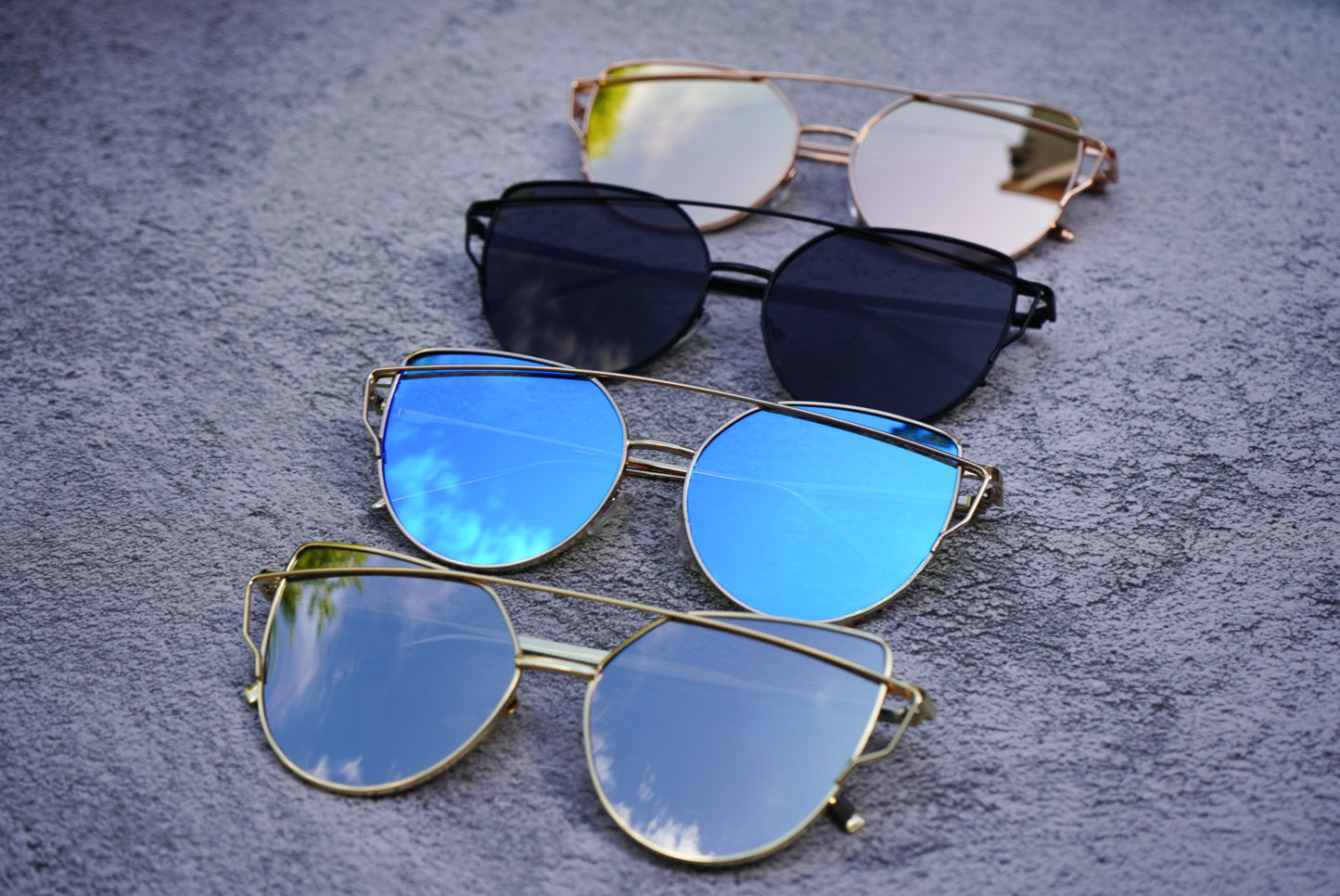 Adult double bridge metal aviators