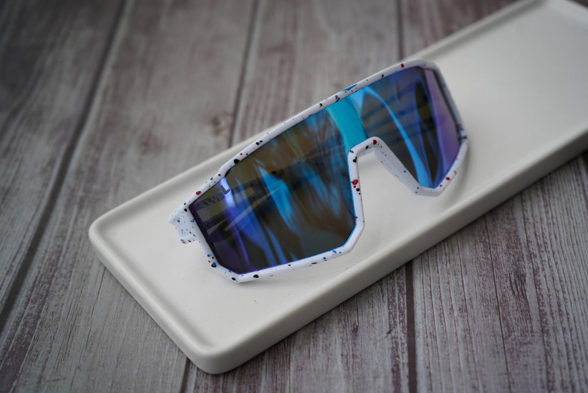 Large youth UV400 polarized cycling sunnies