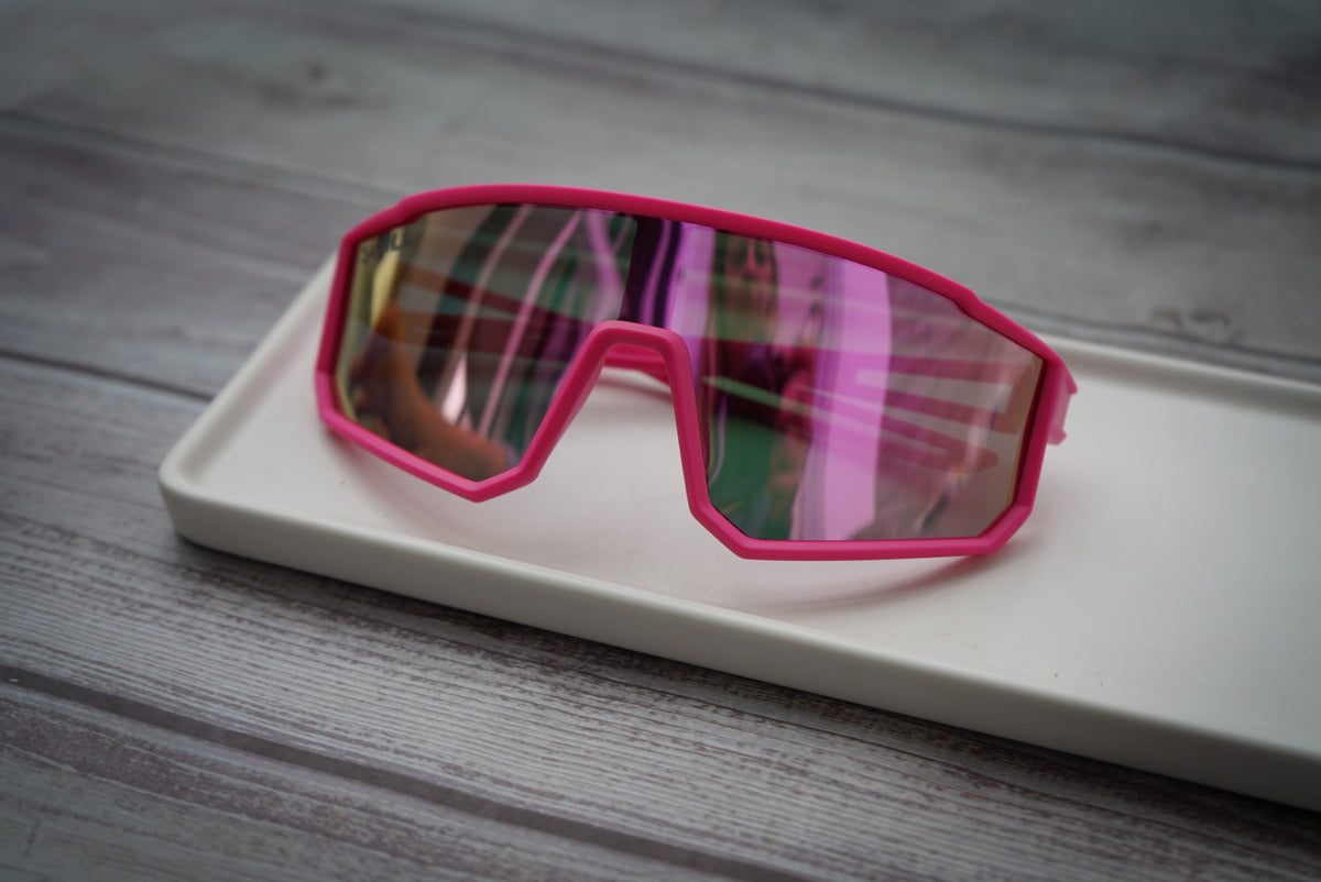 Large youth UV400 polarized cycling sunnies