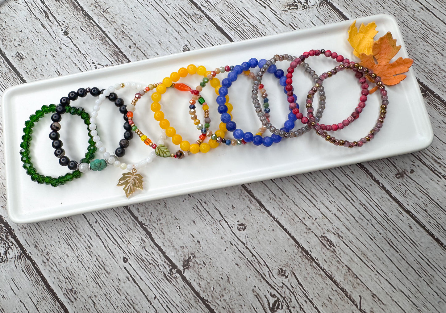 Sweater Weather girl’s mix & match bracelets