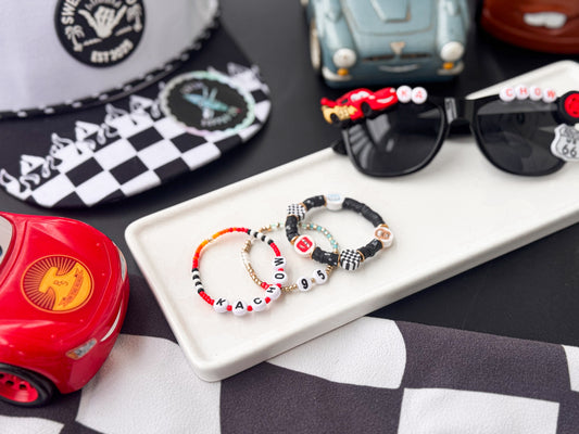 McQueen racer bracelets