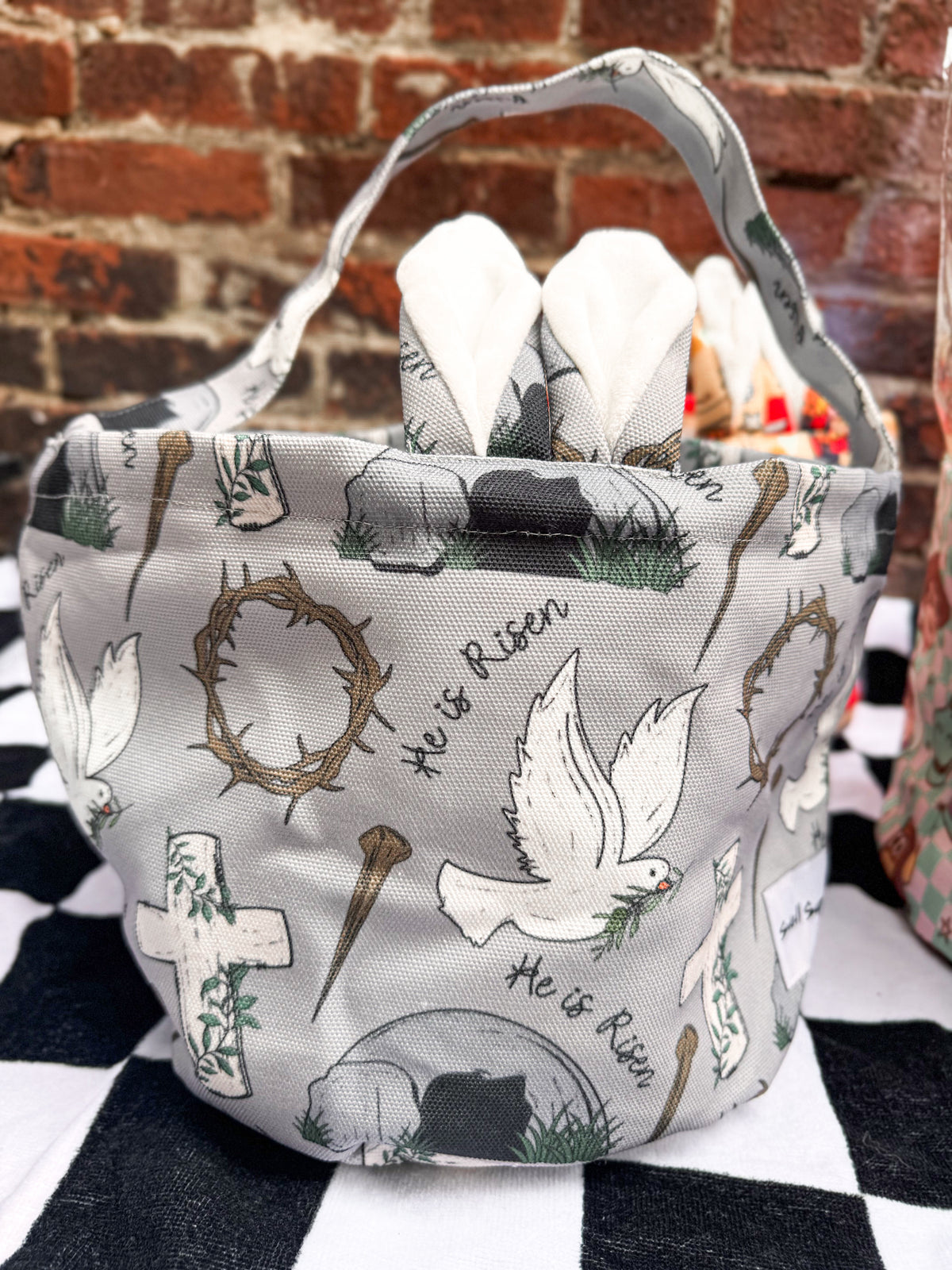 Bunny Ear Easter baskets (ready to ship!)