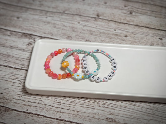“Bloom as you are” set of 3