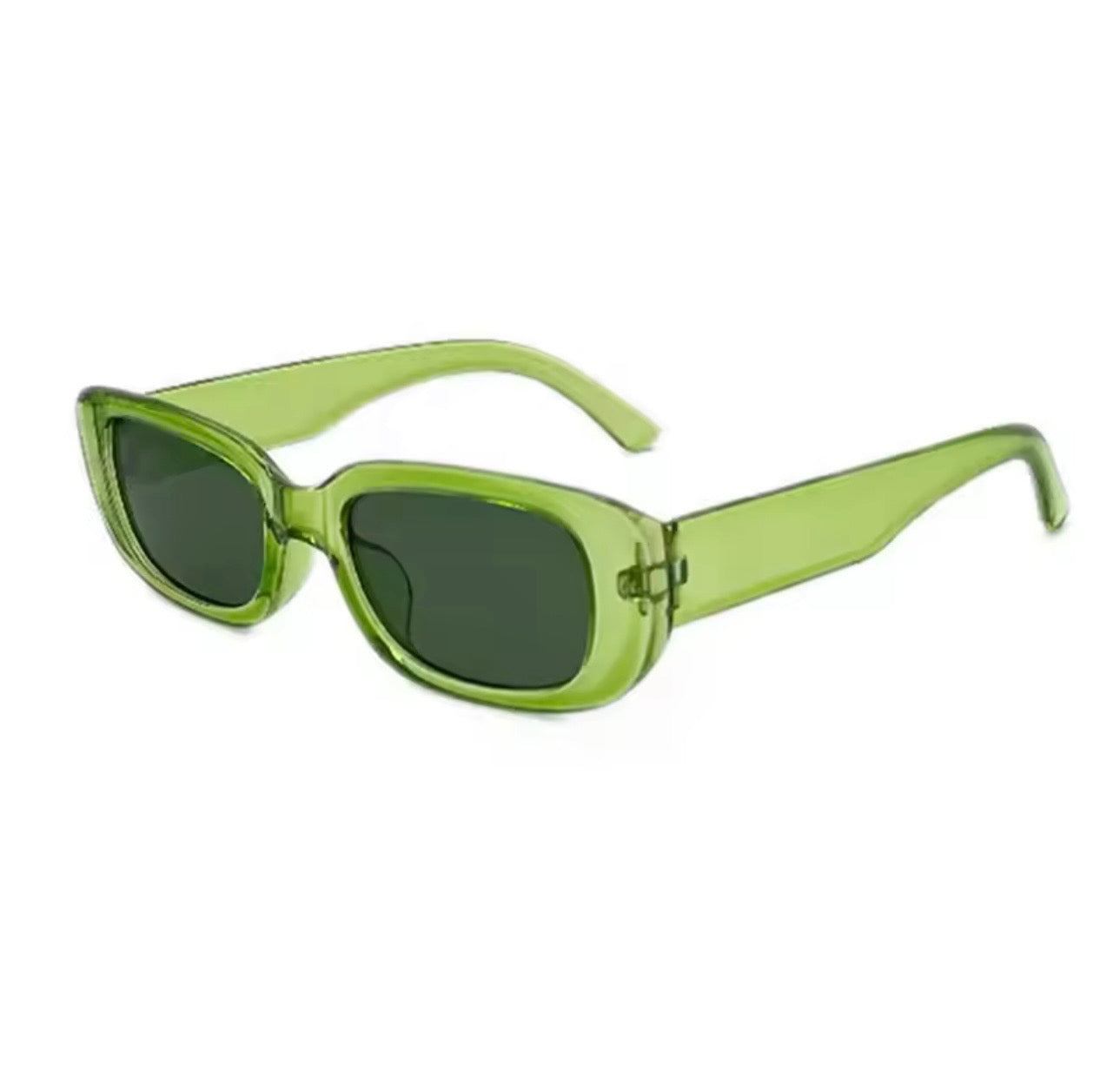 Adult red & green square sunnies