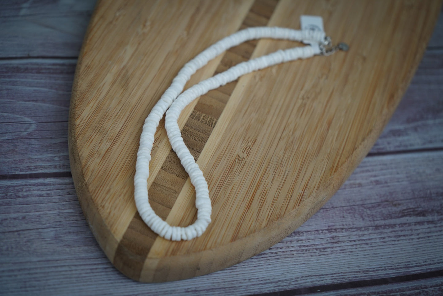 5mm handmade puka shell necklace