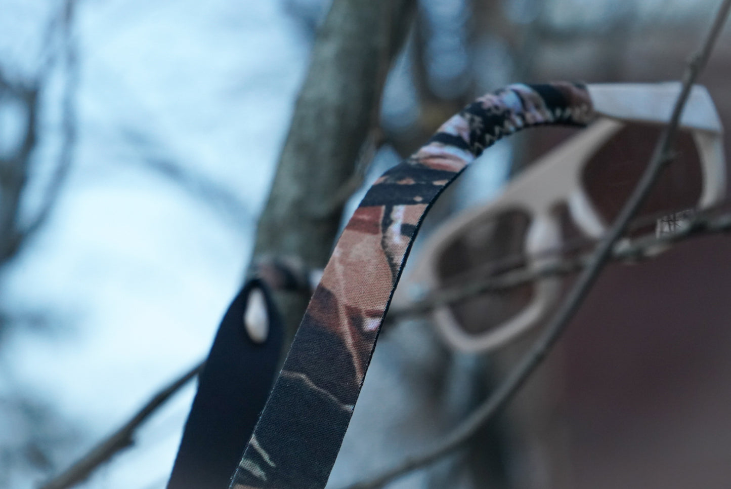 Neoprene camo sunglass strap