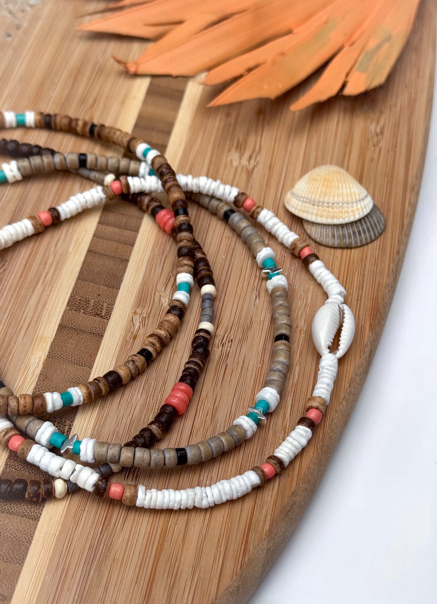 Coco shell surf necklaces