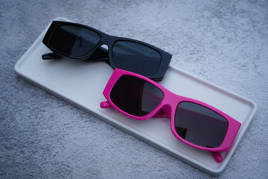 Adult square UV400 luxury chunky sunglasses