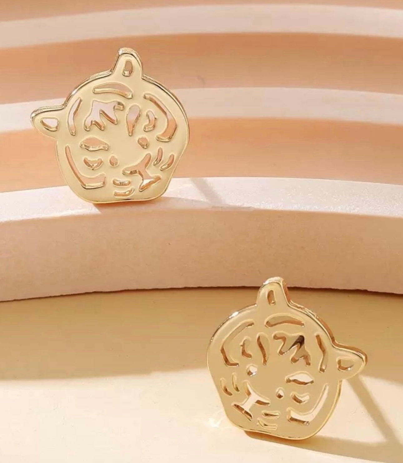 Stainless steel tiger studs