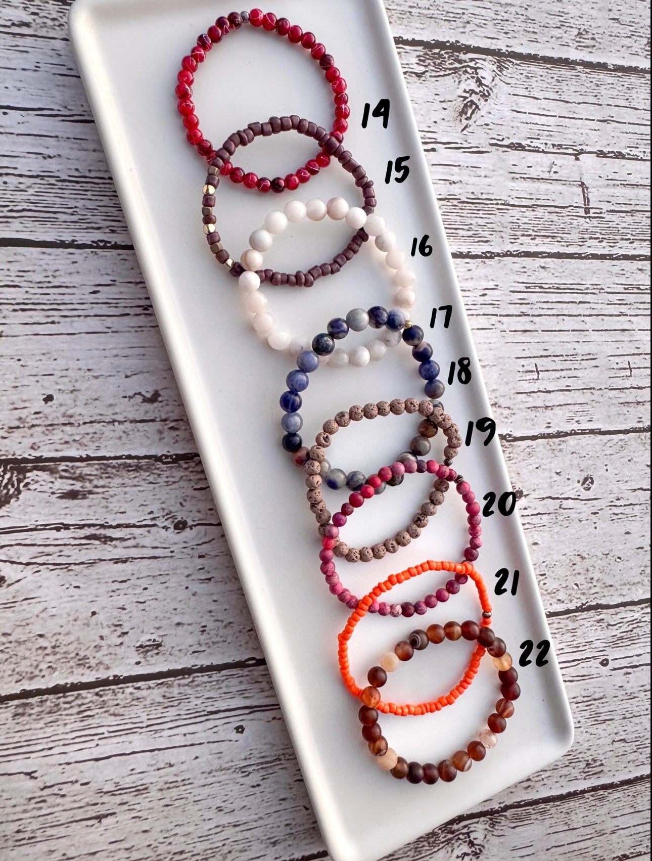 Fall bro’s mix & match bracelets